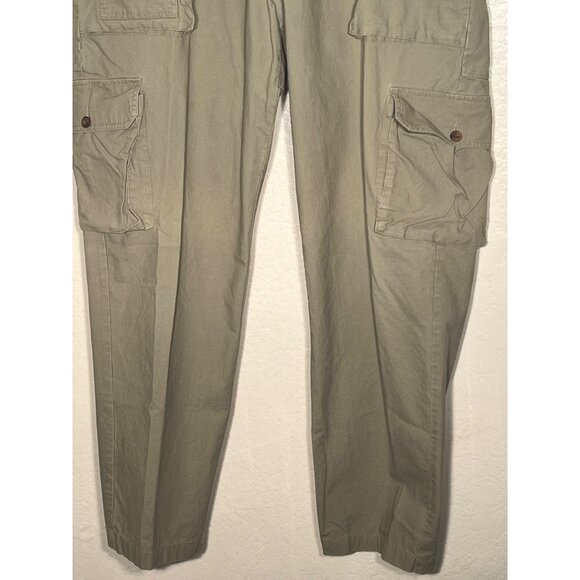 Cabelas Cargo Pants 38x32 Reg 900842 Tan Extra Pockets Outdoors Relaxed Comfort - Picture 9 of 16